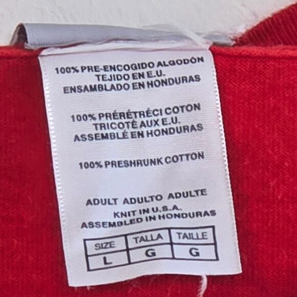 Boston Red Sox Vintage T-Shirt. Red. Size Large - Picture 5 of 6